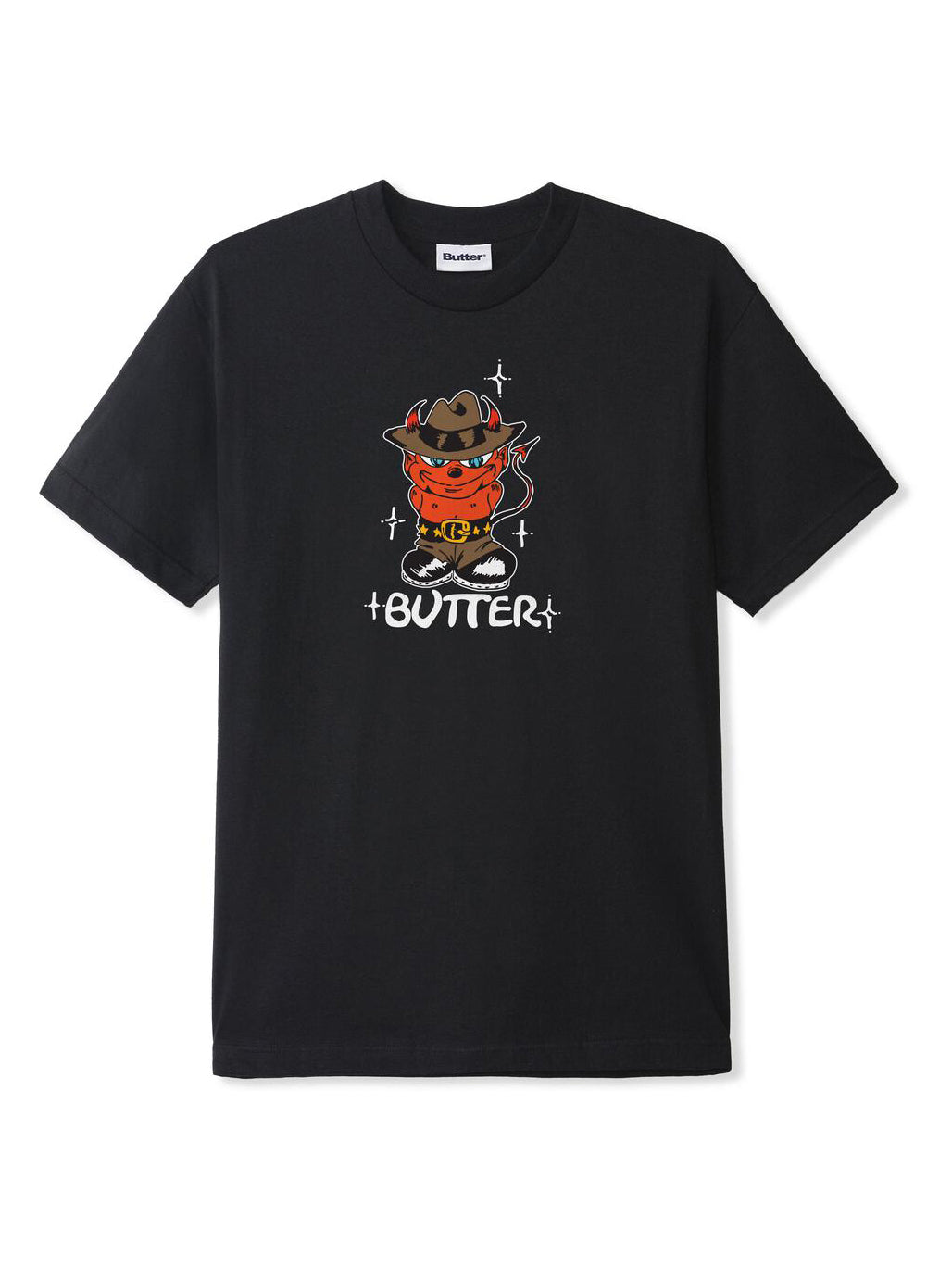 Butter Devil Tee- Black