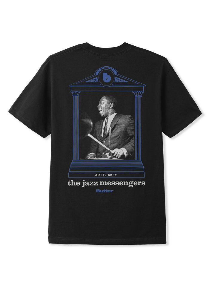 Butter x Bluenote Jazz Messengers Tee - Black