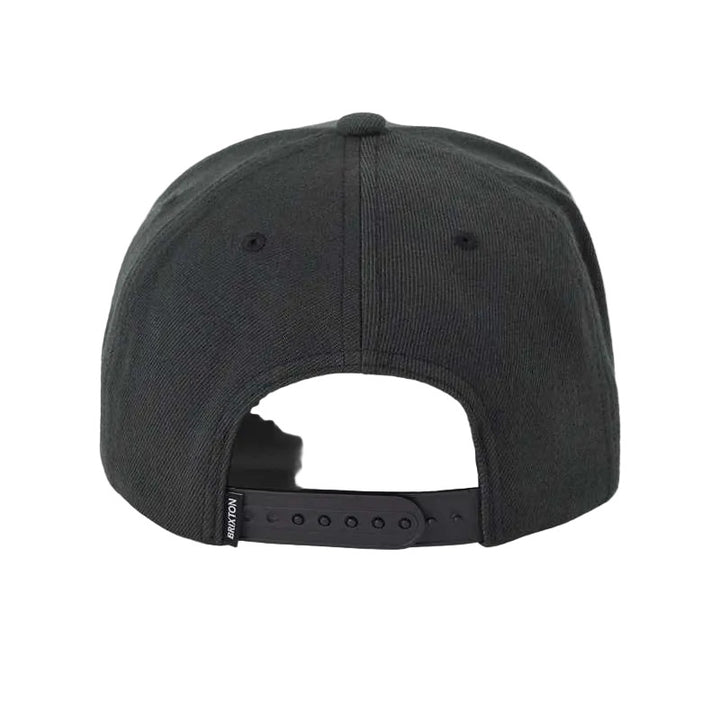 Brixton Crest MP Snapback - Black / Black