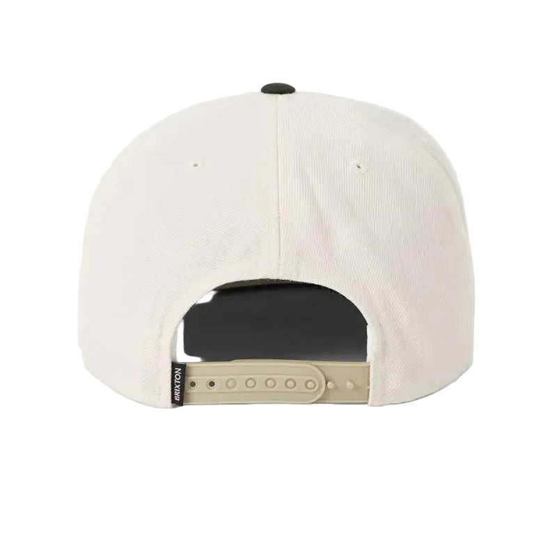 Brixton Oath III Snapback - Khaki / Caramel