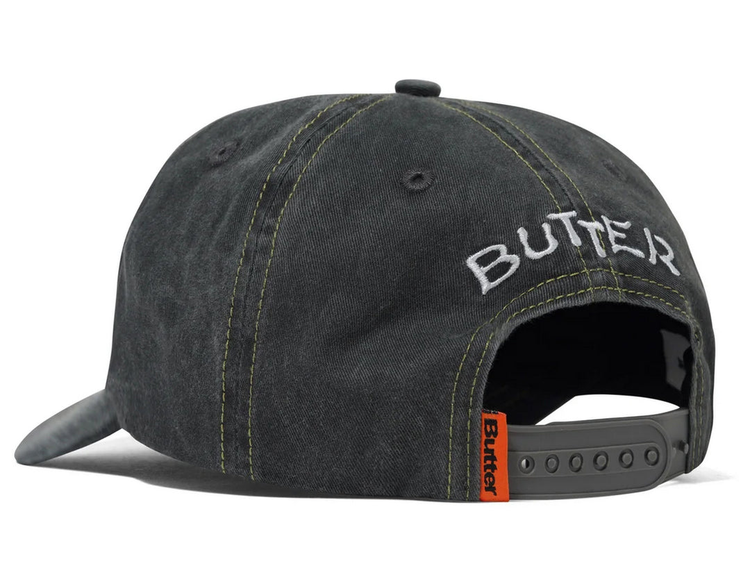 Butter Canine 5 Panel - Washed Black