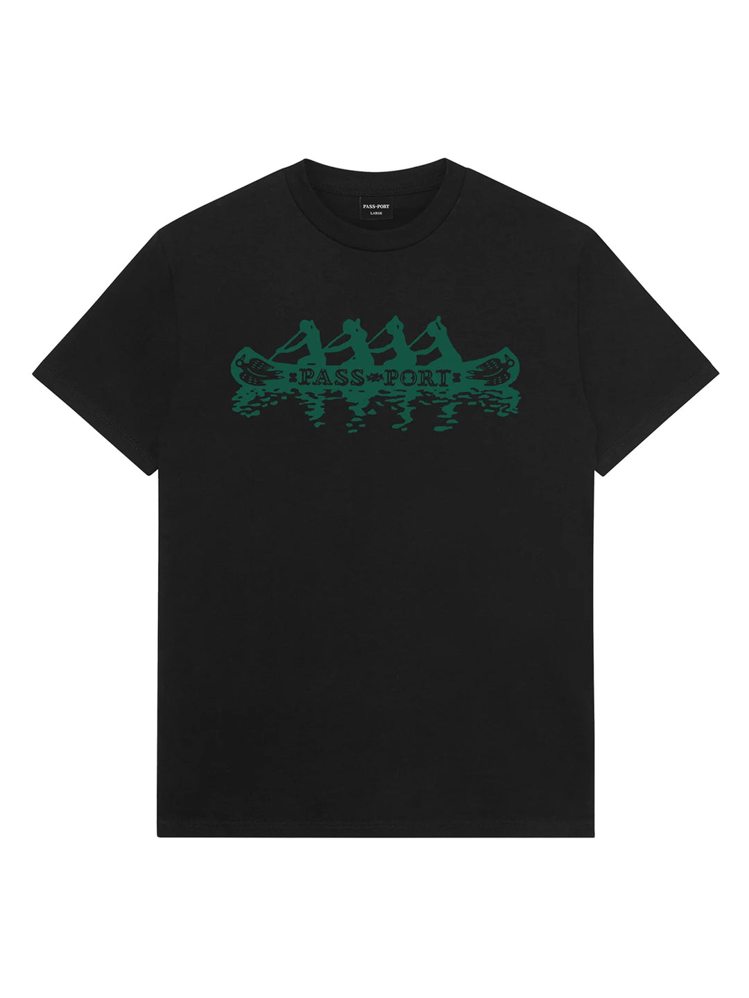 Passport Canoe Tee - Black