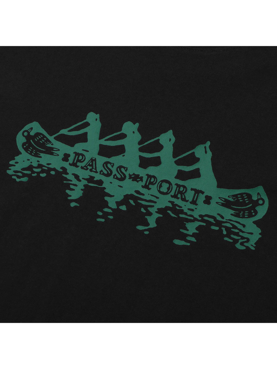 Passport Canoe Tee - Black
