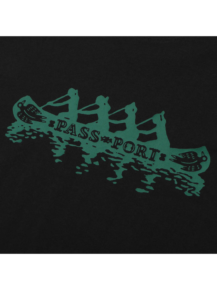 Passport Canoe Tee - Black