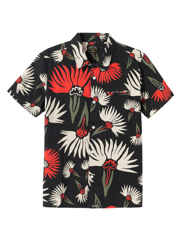 Dark Seas Canyon SS Woven - Black
