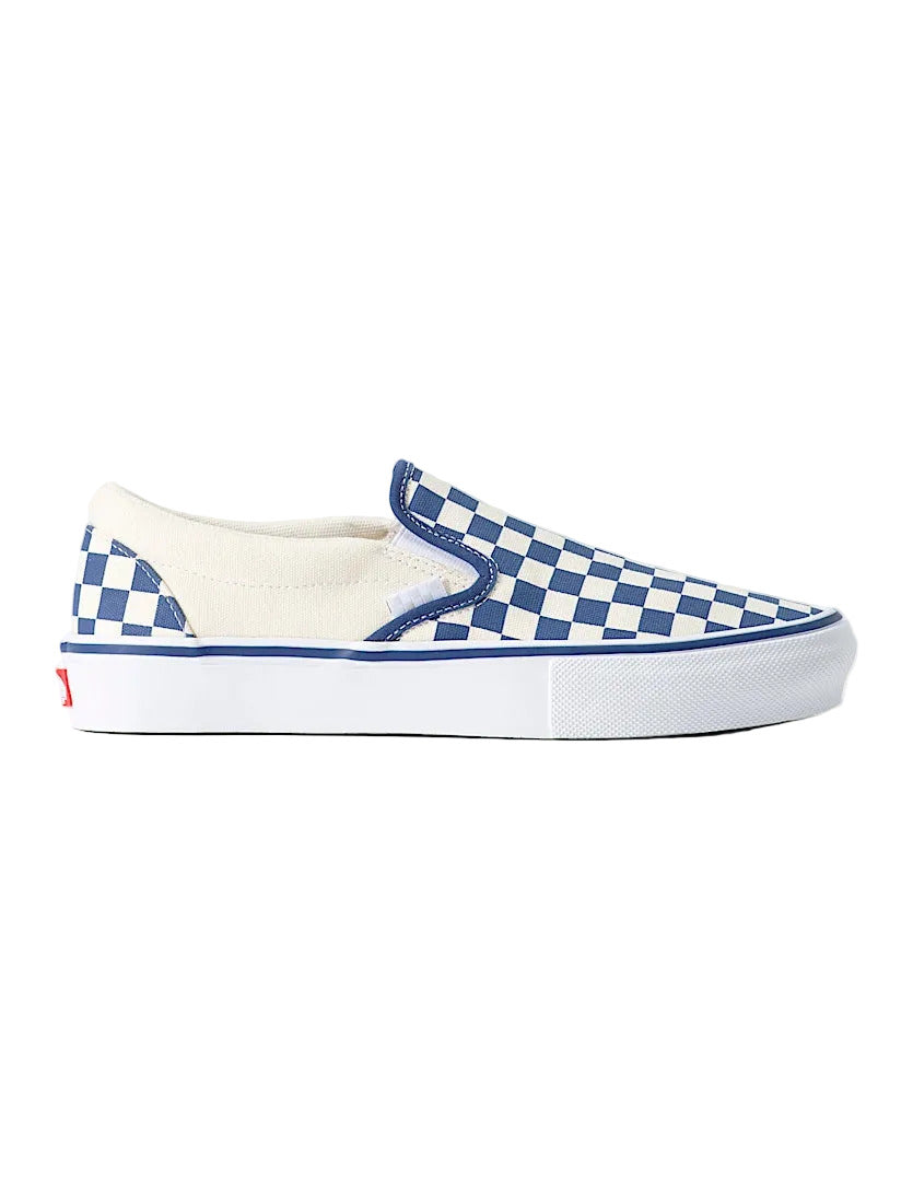 Vans Skate Slip-On - Blue Checkerboard