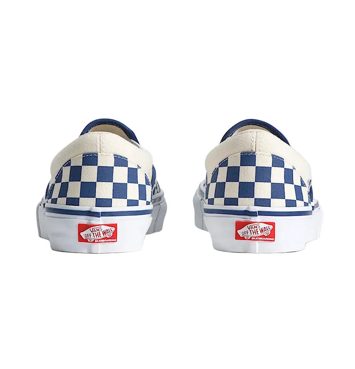 Vans Skate Slip-On - Blue Checkerboard