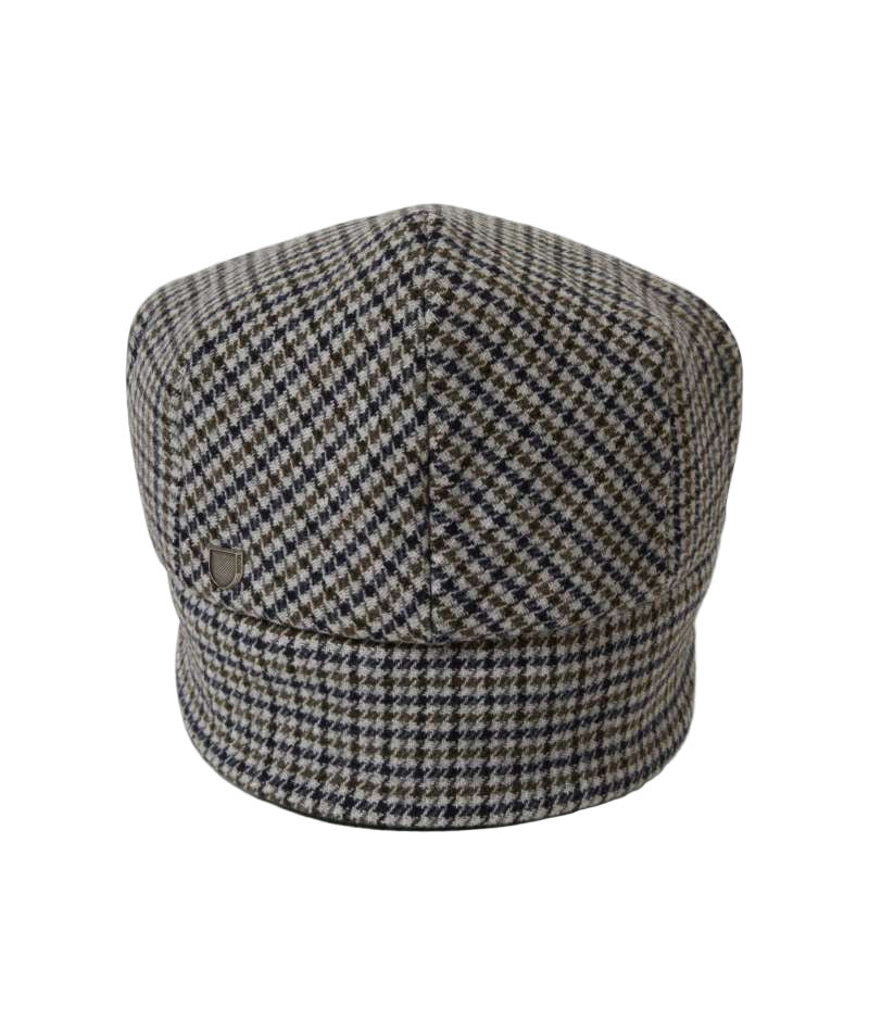 Brixton Hooligan Ear Flap Snap Hat  -Black / Grey / Charcoal