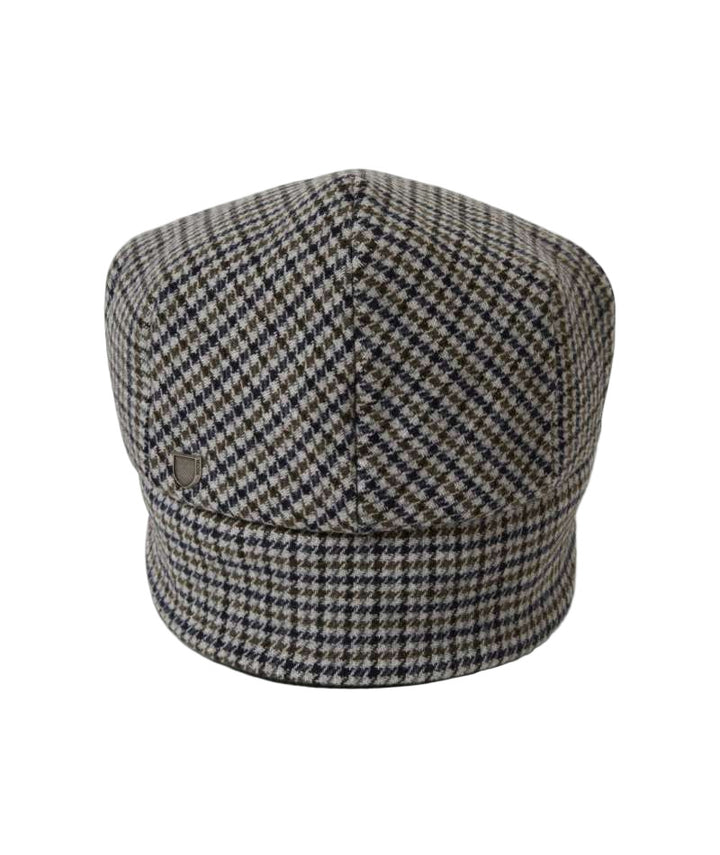 Brixton Hooligan Ear Flap Snap Hat  -Black / Grey / Charcoal