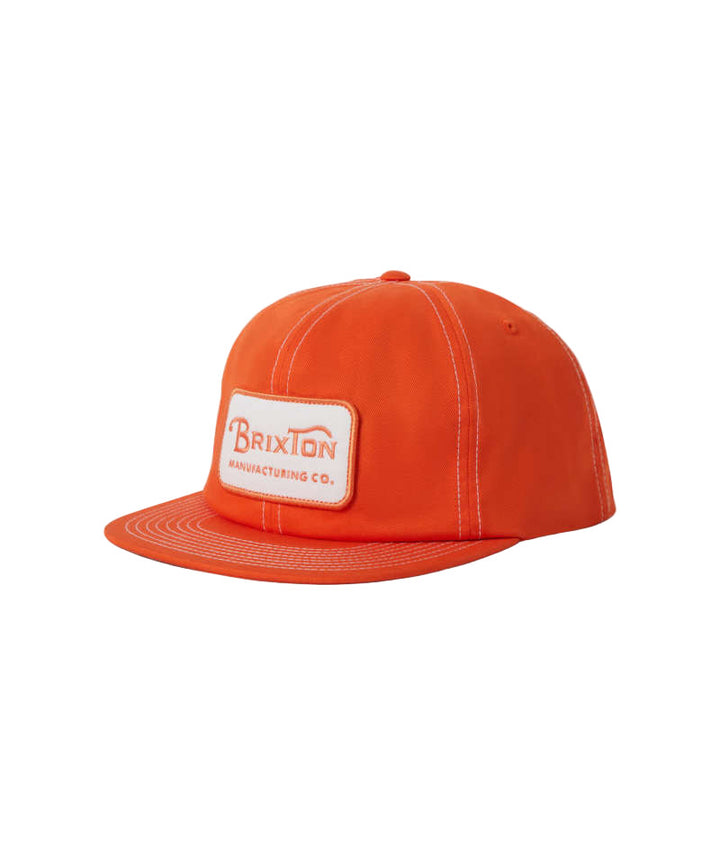 Brixton Grade HP Snapback - Solar Orange