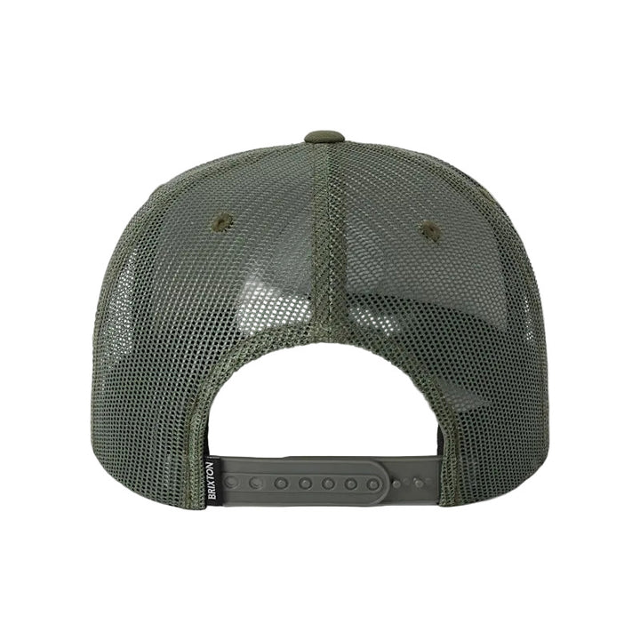 Brixton Oath MP Trucker - Khaki  / Dark Olive