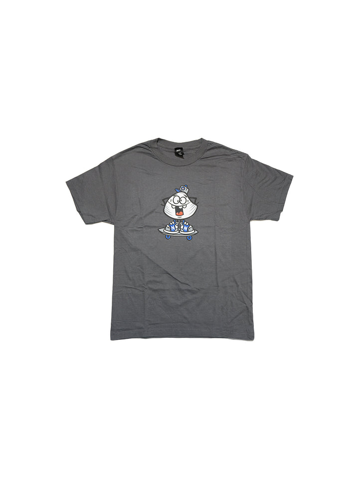Civil Clam Guy Kids Tee - Charcoal