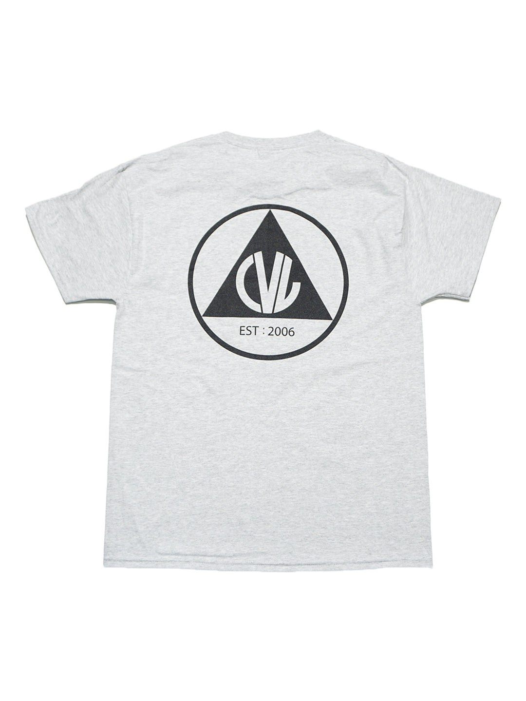Civil Defense SS Tee - Ash / Black