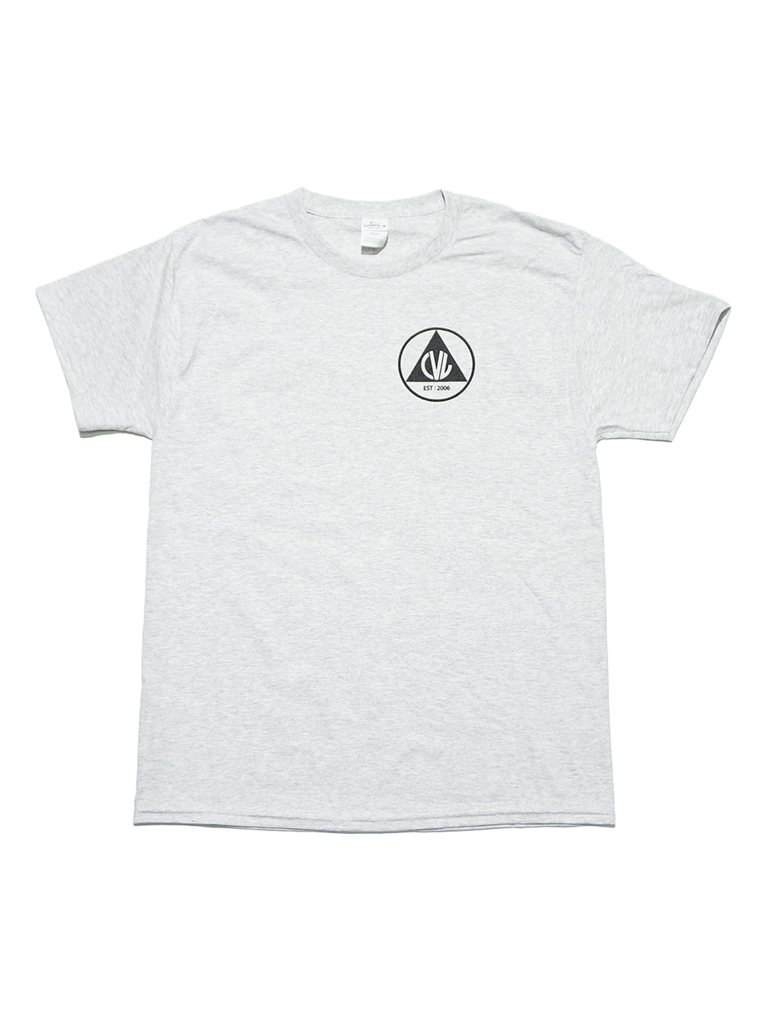 Civil Defense SS Tee - Ash / Black