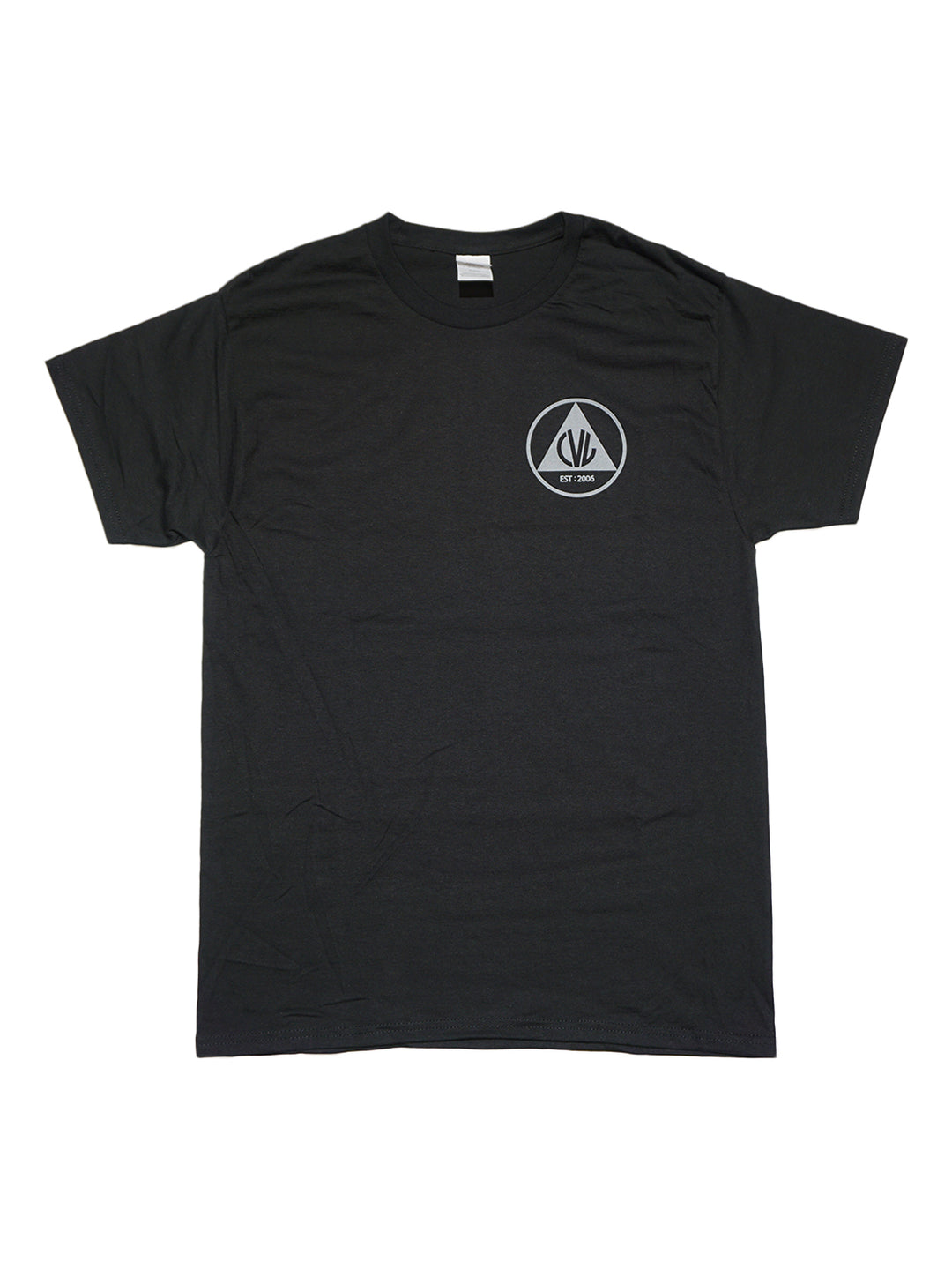 Civil Defense SS Tee - Black / Med Grey