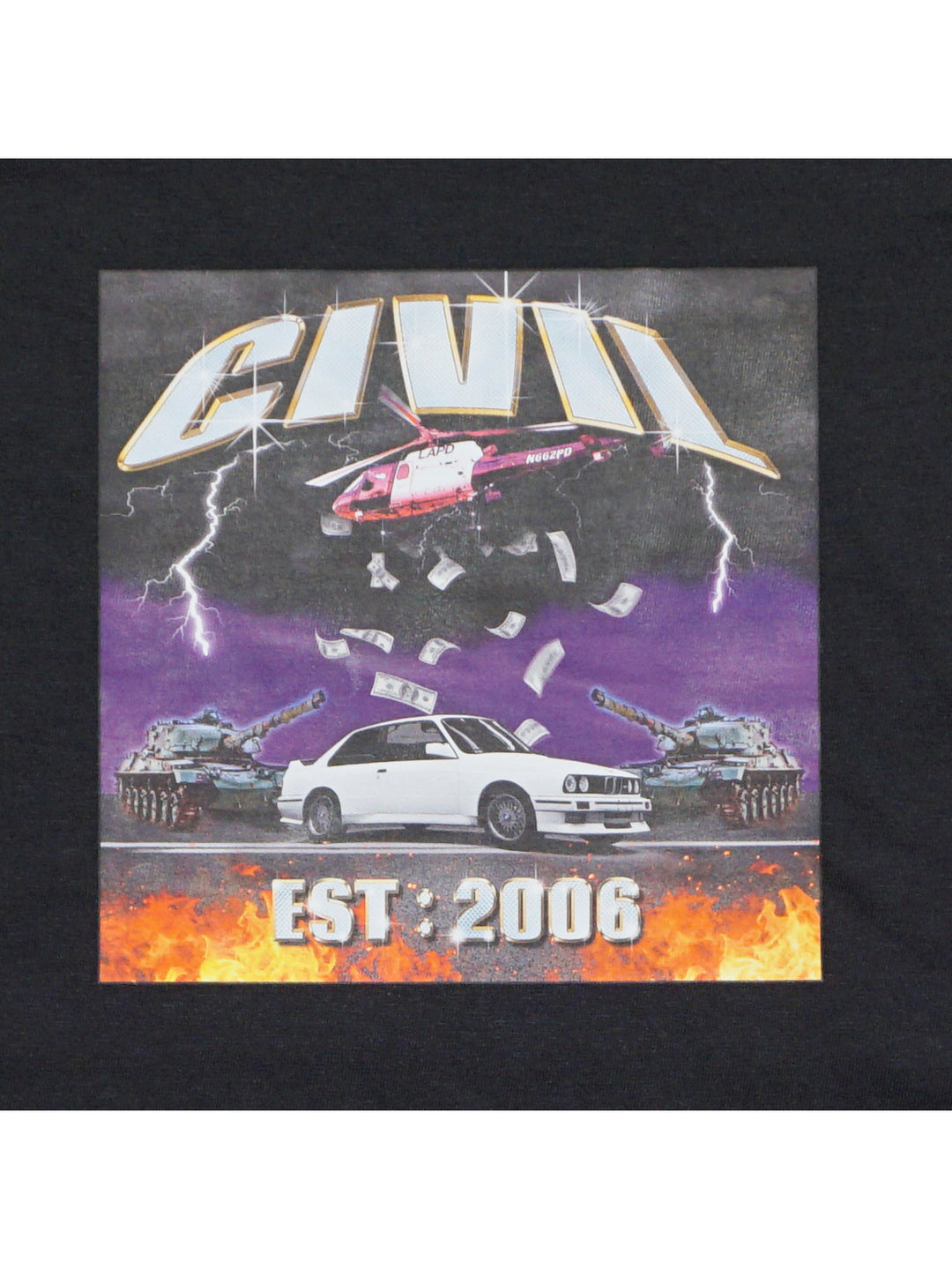 Civil Hot Boy Tee - Black