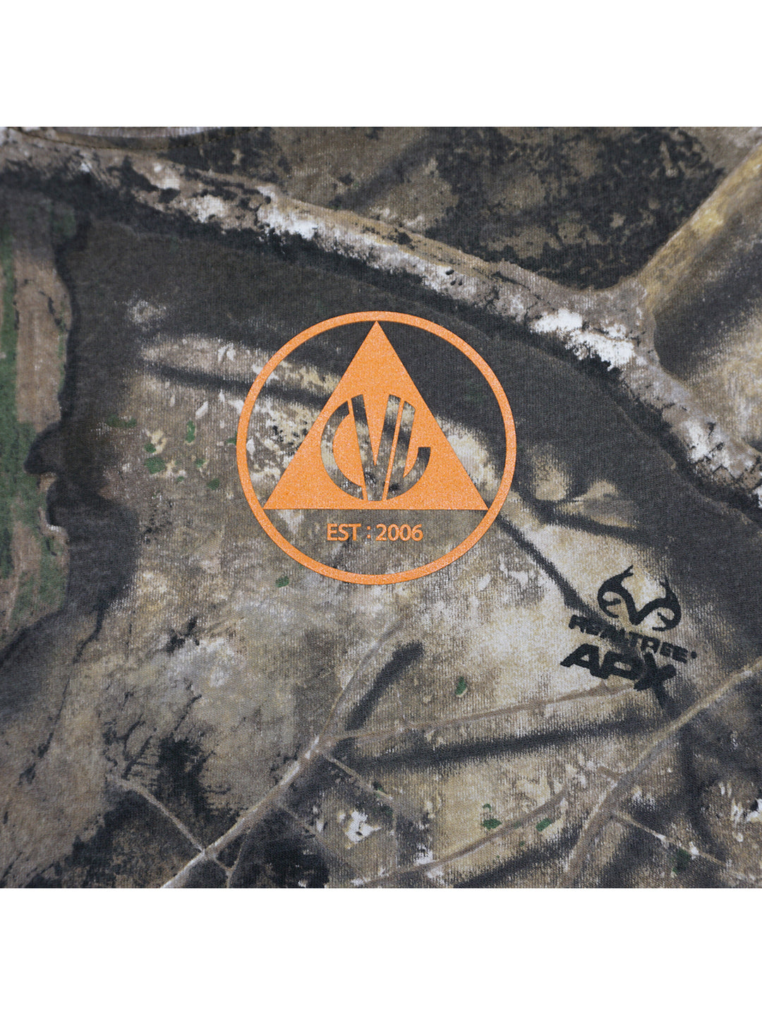 Civil Defense SS Tee - Realtree Camo / Orange
