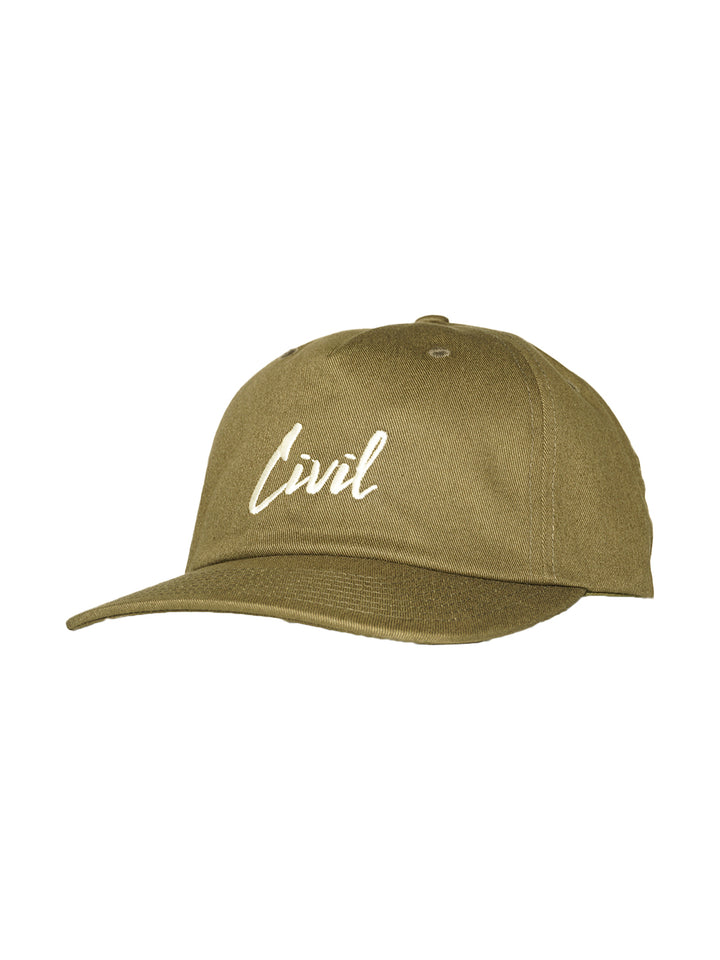 Civil Script 6 Panel - Buck / Cream