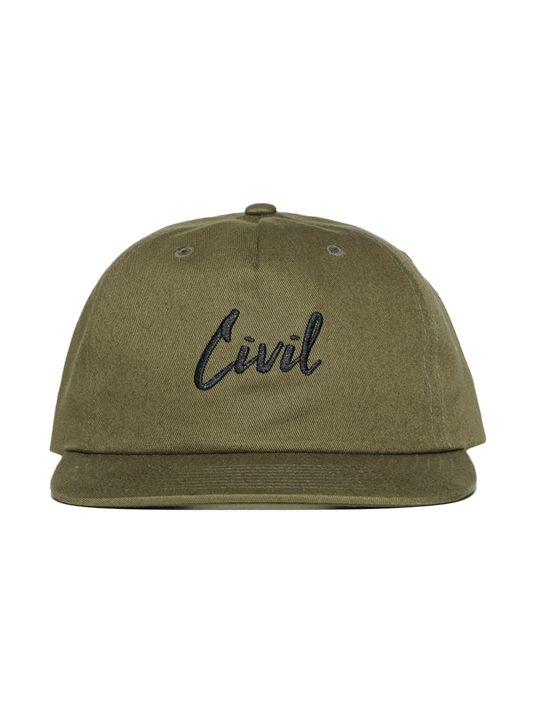 Civil Script 6 Panel - Buck / Black