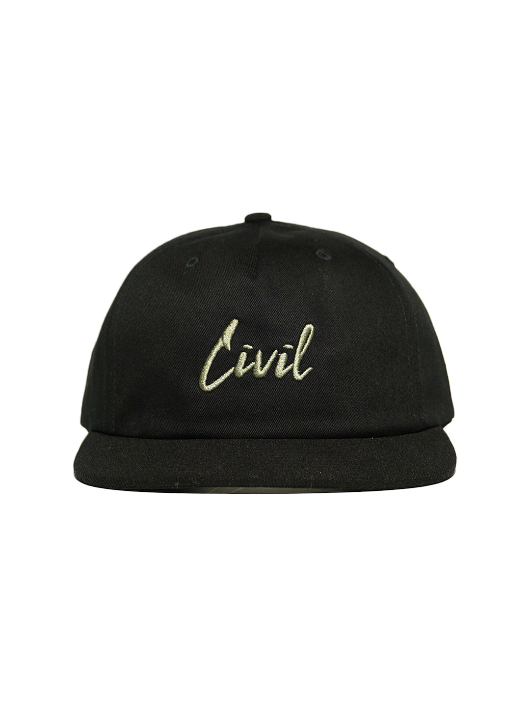 Civil Script 6 Panel Premium - Black / Black