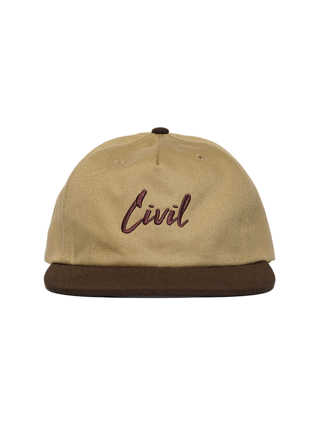 Civil Script 6 Panel - Cornstalk / Brown