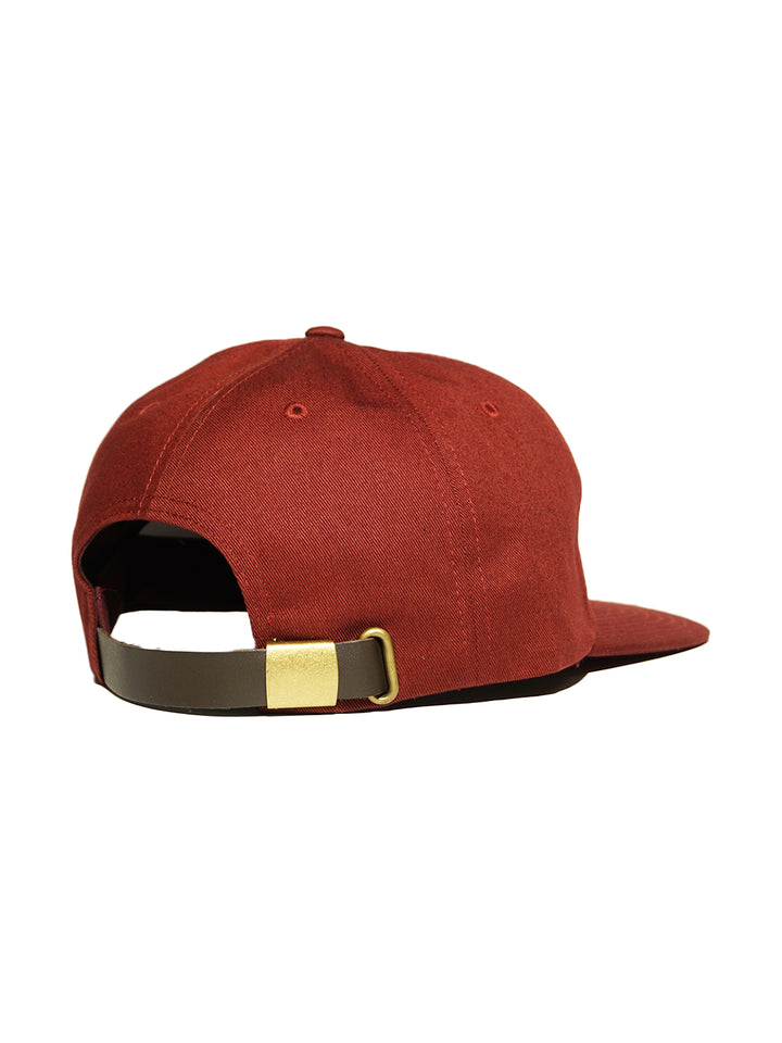 Civil Script 6 Panel  - Pale Maroon / Dark Rose