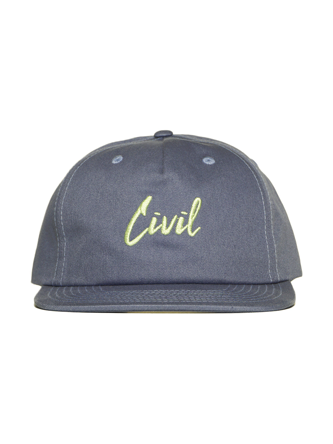Civil Script 6 Panel - Sea Blue / Green