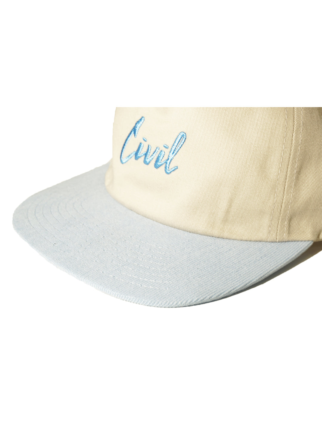 Civil Script 6 Panel Premium - Wind Chime / Periwinkle