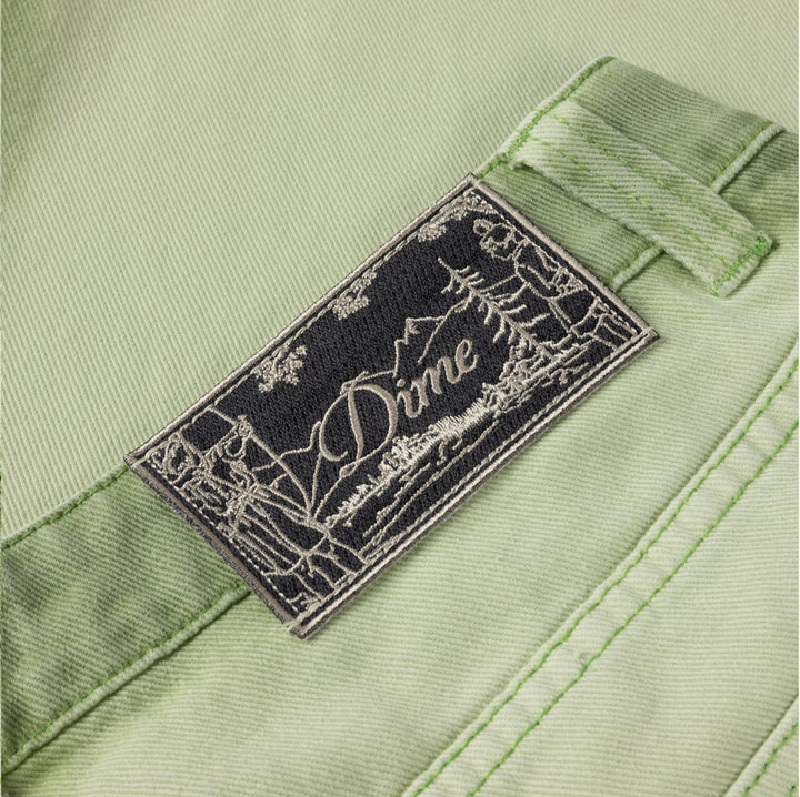 Dime Classic Baggy Denim Pants - Matcha