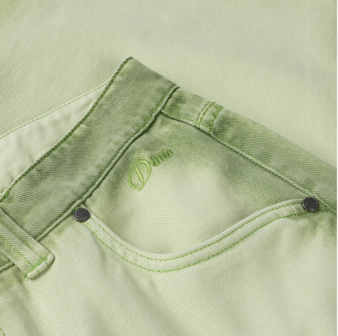 Dime Classic Baggy Denim Pants - Matcha
