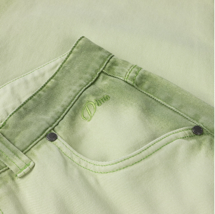 Dime Classic Baggy Denim Pants - Matcha