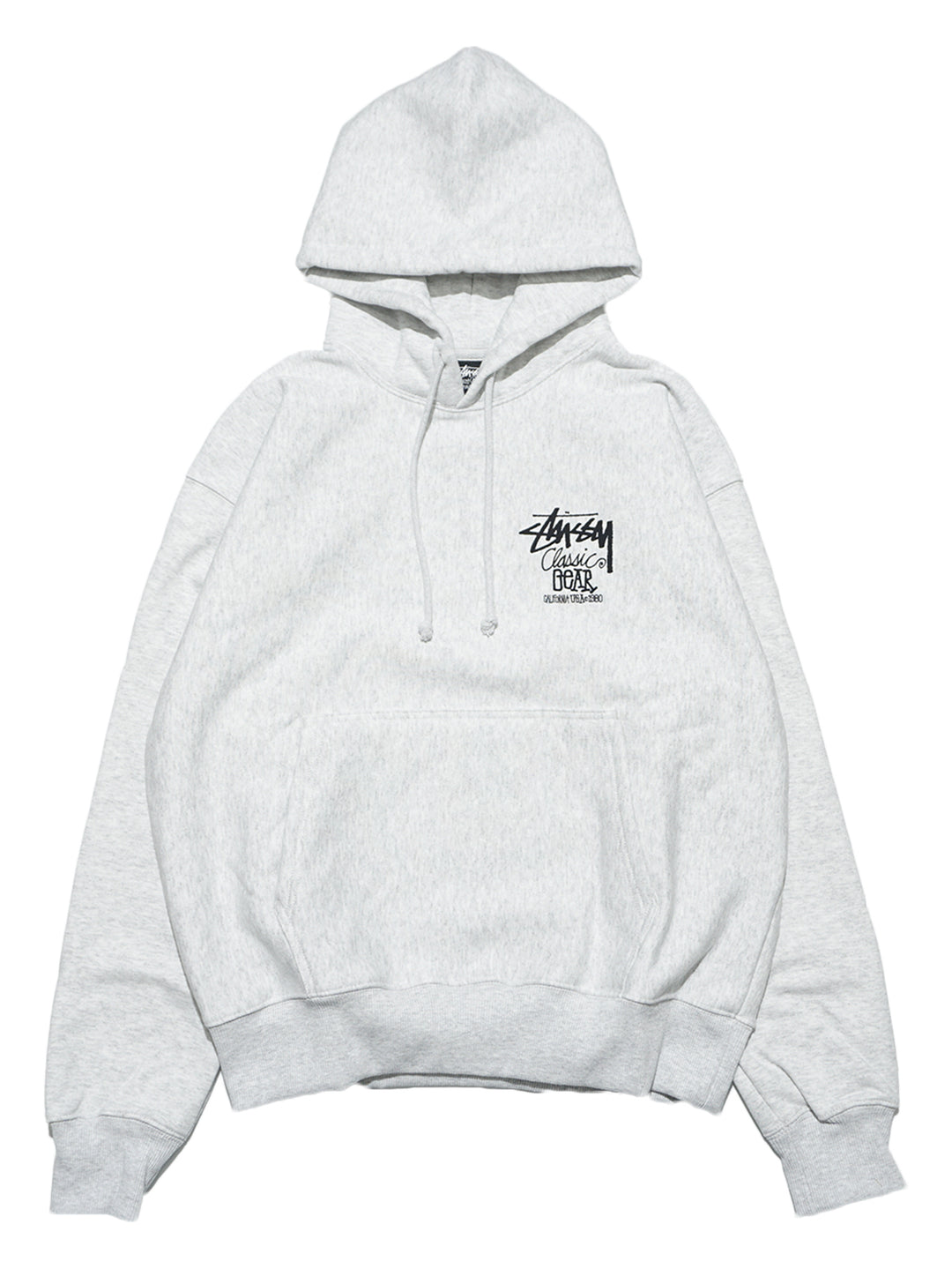 Stussy Classic Gear Hood - Ash Heather