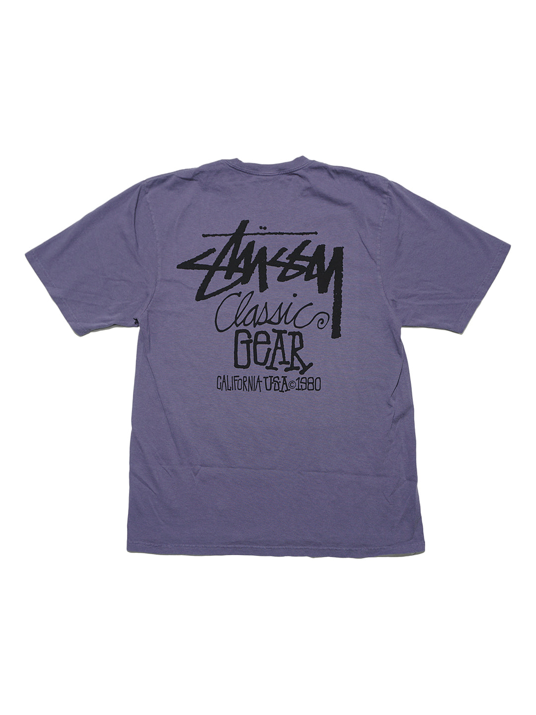 Stussy Classic Gear Pigment Dyed Tee - Grape