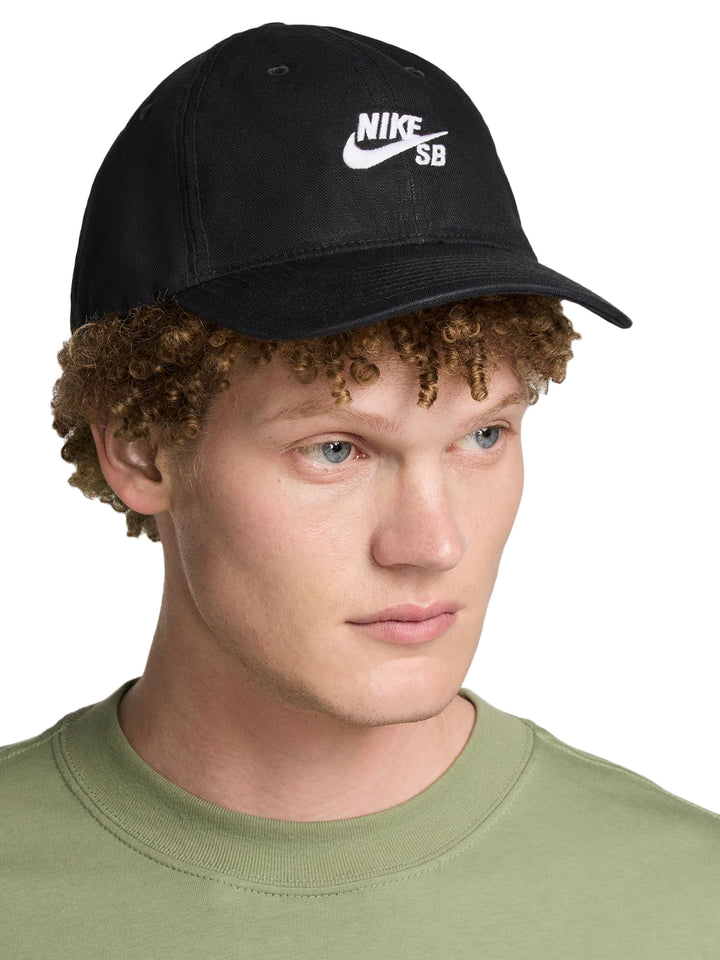 Nike SB Club Hat - Black / White