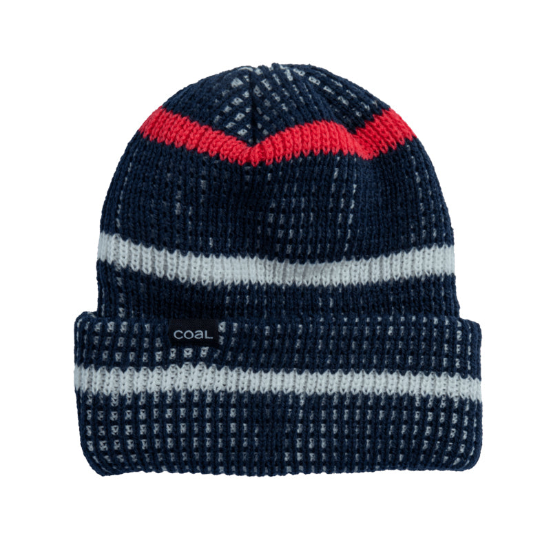 Coal Vista Beanie - Navy / Red