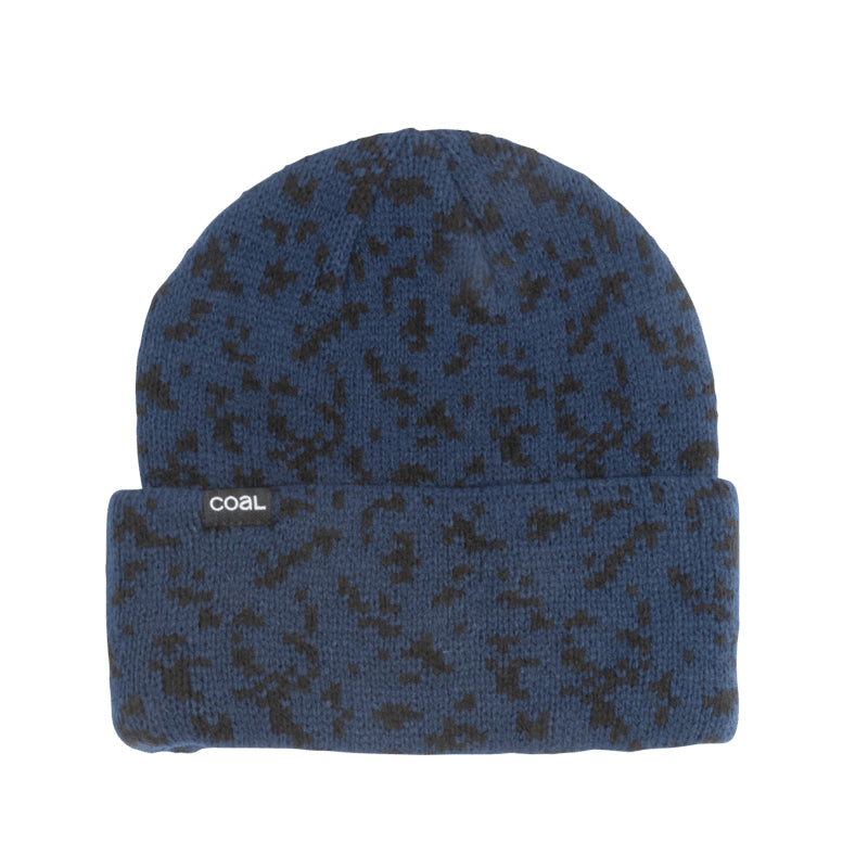Coal Wayne Beanie - Navy / Grid Camo