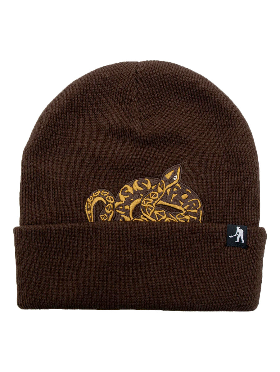 Pass-Port Coiled Beanie - Chocolate