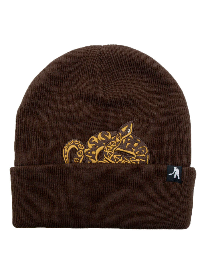 Pass-Port Coiled Beanie - Chocolate