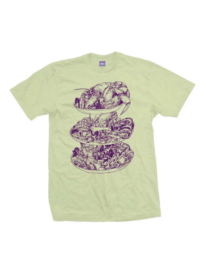 Cold World Seafood Tower Tee
