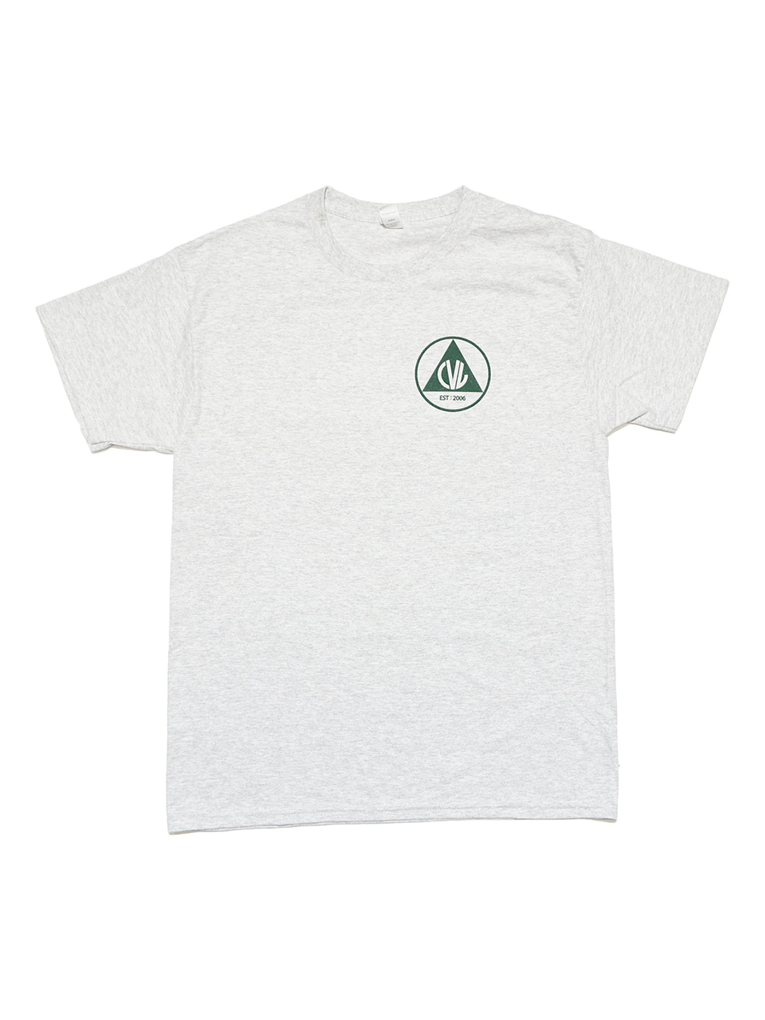 Civil Defense SS Tee - Ash / Dark Green