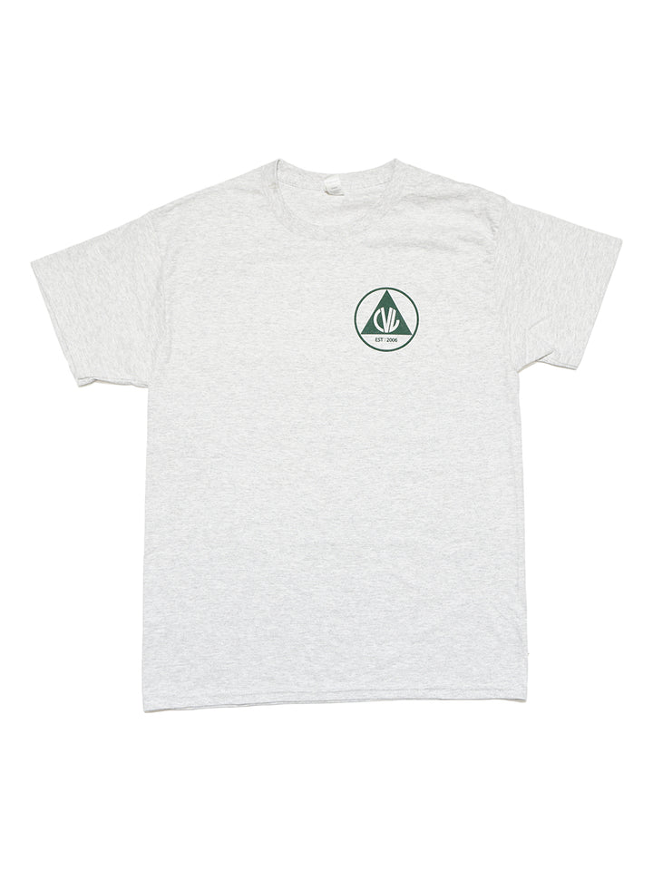 Civil Defense SS Tee - Ash / Dark Green