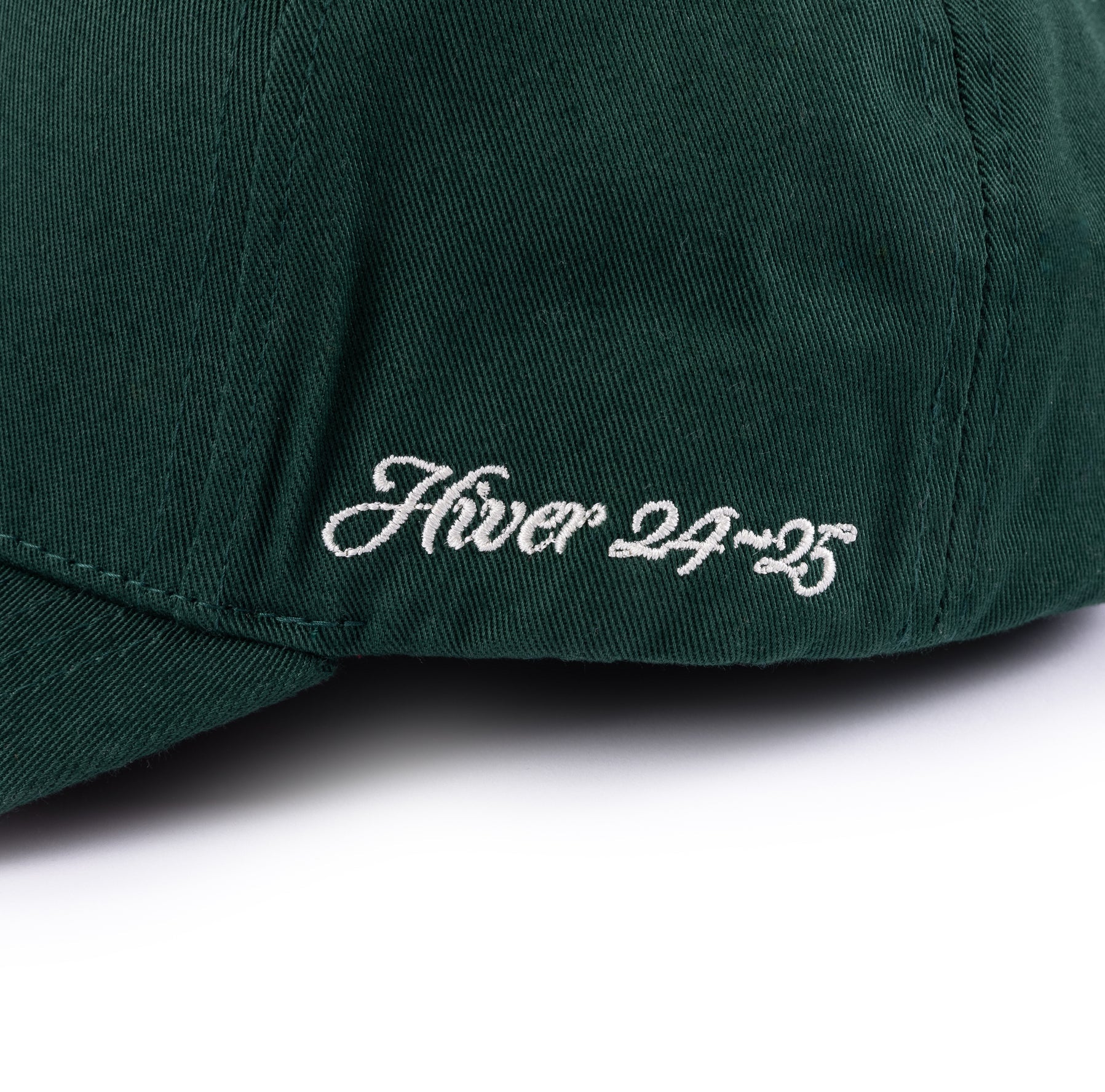 【DIME】 Cursive D Full Fit Cap / Forest Green Dime Men's Cursive D Full Fit Cap in Forest Green Dime