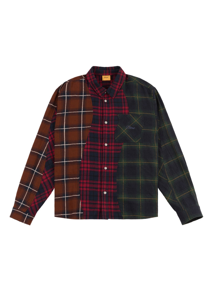 Dime Triple Plaid Shirt - Multi