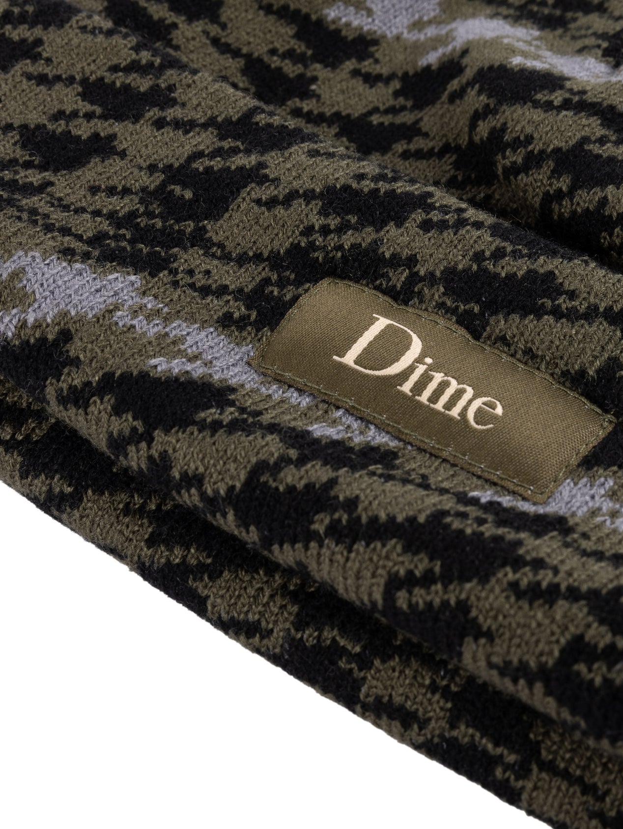 帽子 Dime Wavetooth Cuff Beanie / Army Green Dime Wavetooth Cuff Beanie - Army Green – Civil