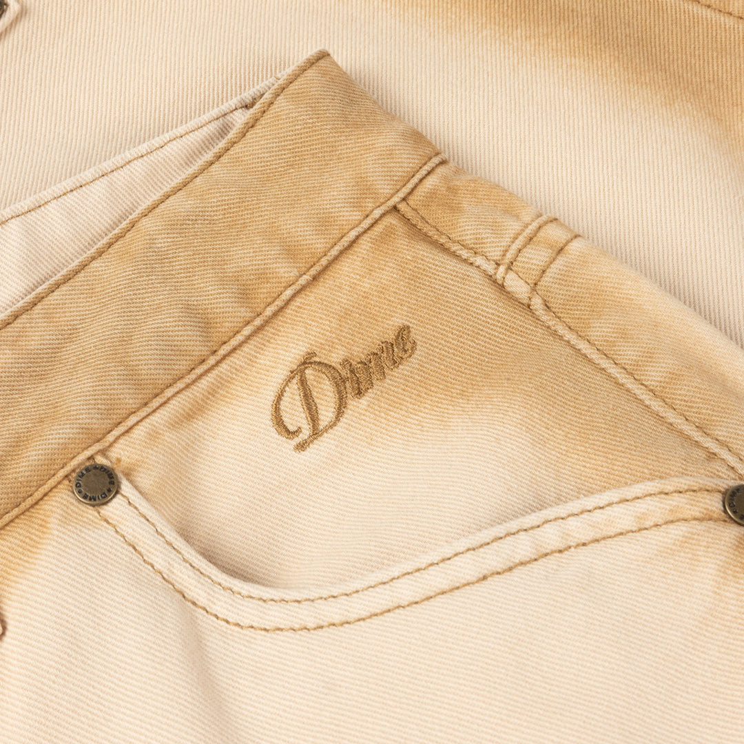 Dime Carpenter Denim Shorts - Bronze