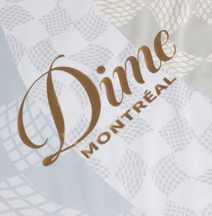 Dime Checkered Home Jersey - Cream