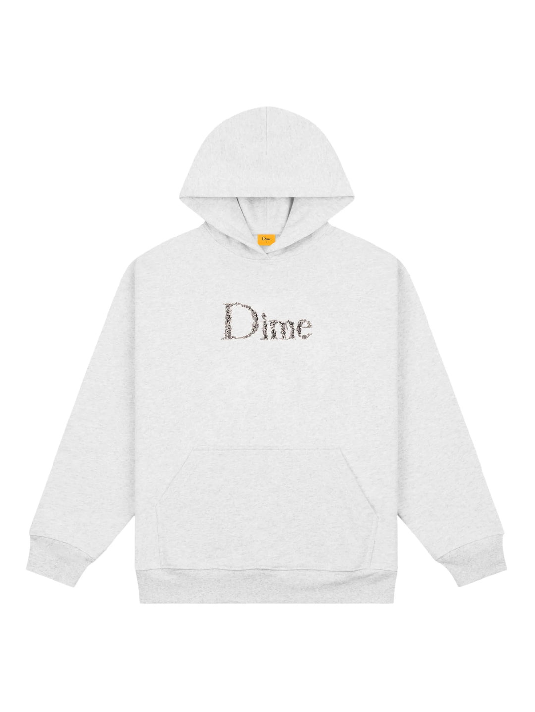 Dime Classic Skull Hoodie - Ash