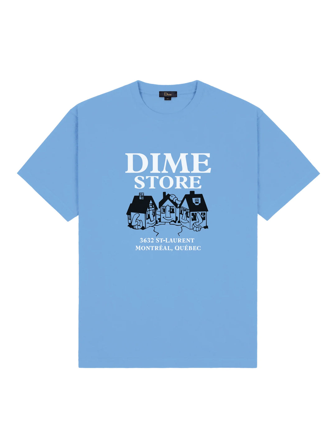 Dime Skateshop Tee - True Blue