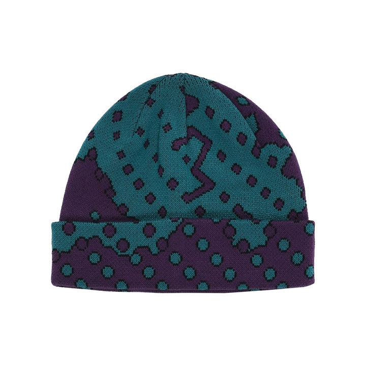 Quasi Dither Beanie - Eggplant