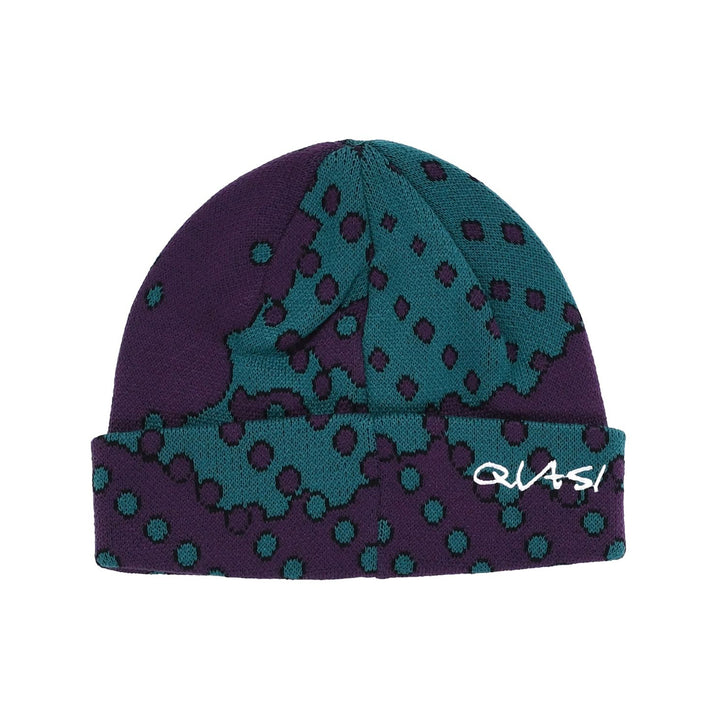Quasi Dither Beanie - Eggplant